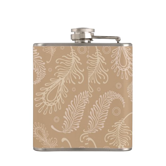 Retrospectrale-bleek-patroon Heupfles (Achterkant)