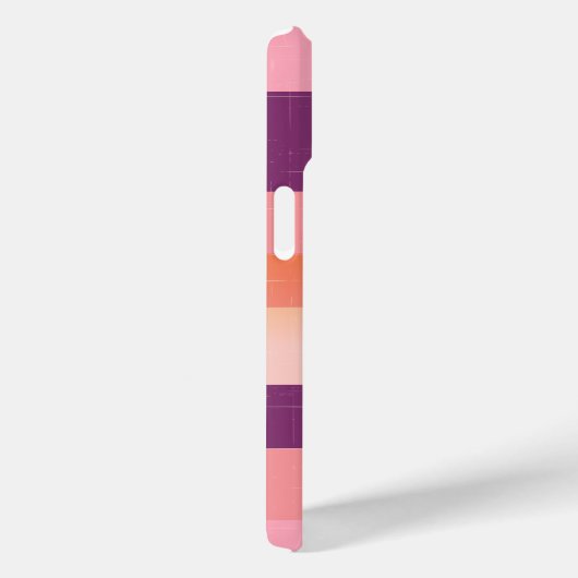 Retrospectrale snoep strepen Case-Mate iPhone case (Achterkant / Rechts)