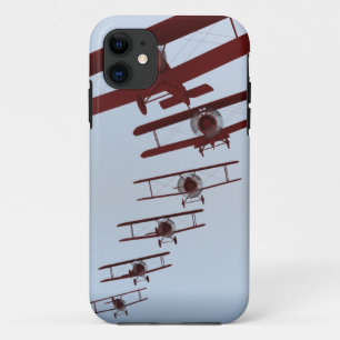Retrospecvliegtuig iPhone 11 Hoesje