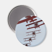 Retrospecvliegtuig Magneet (Voorkant / Achterkant)