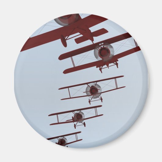 Retrospecvliegtuig Magneet (Voorkant)