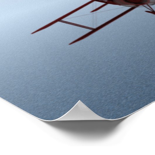 Retrospecvliegtuig Poster (Hoek)