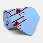 Retrospecvliegtuig Stropdas (Opgerold)