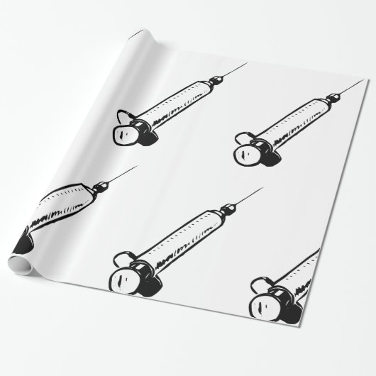 Retrospuit Cadeaupapier (Uitgerold)