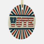 Retrostemming, alle soorten vistuig keramisch ornament (Rechts)