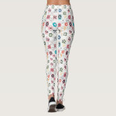 Retrostijl 50-inch meerkleurig Casual Leggings (Achterkant)