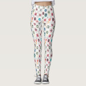 Retrostijl 50-inch meerkleurig Casual Leggings (Voorkant)