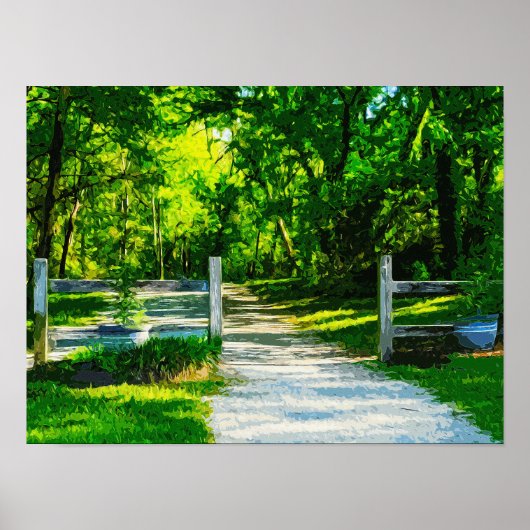 Retrostijl afdrukken, waarde Poster papier (mat) (Voorkant)