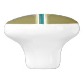 Retrostijl dubbele boogdecoratie keramische knop (Zijkant)