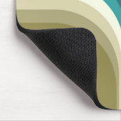 Retrostijl dubbele boogdecoratie muismat (Hoek)