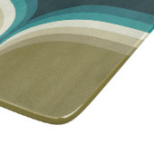 Retrostijl dubbele boogdecoratie snijplank (Hoek)