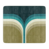 Retrostijl dubbele boogdecoratie snijplank (Voorkant)