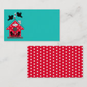 Retrostijl en kleur visitekaartje (Voorkant / Achterkant)