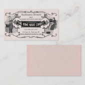  Retrostijl Homemade Snoep Sweets Visitekaartje (Voorkant / Achterkant)