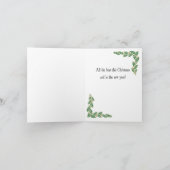 Retrostijl kerstkaart voor "fietsers" feestdagen kaart (Binnen)