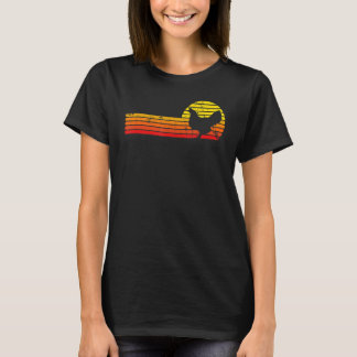 Retrostijl kipboer  boerendieren t-shirt