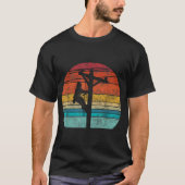 Retrostijl Lineman Cell Tower Line Worker T-shirt (Voorkant)