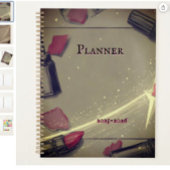 Retrostijl lippenstift planner