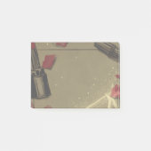 Retrostijl lippenstift post-it® notes (Voorkant)