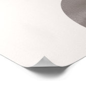 Retrostijl. midden eeuw poster (Hoek)