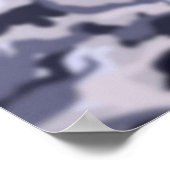 Retrostijl Snowboard Poster (Hoek)