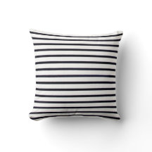 Retrostijl-Striped-Black-White-Pillow-Set