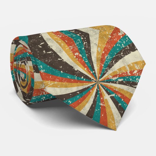 Retrostijl Stropdas (Opgerold)