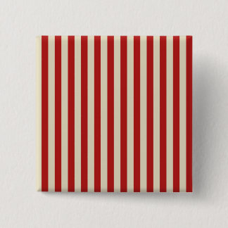Retrostijl Verticale PopCorn Klassieke Stripes Vierkante Button 5,1 Cm