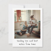 Retrostijl Wenskaart Kaart (Voorkant)