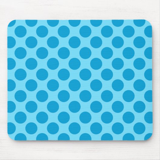 Retrostippen - Ocean blue Muismat (Voorkant)