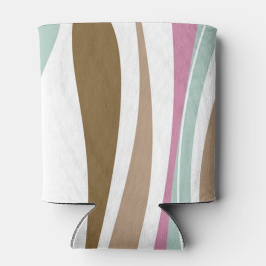 Retrostrepen Blikjeskoeler (Achterkant)