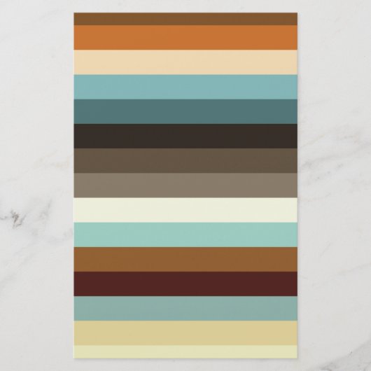 Retrostrepen Briefpapier (Voorkant)