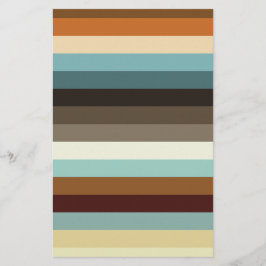 Retrostrepen Briefpapier