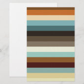 Retrostrepen Briefpapier (Voorkant / Achterkant)