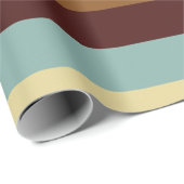 Retrostrepen Cadeaupapier (Rol Hoek)