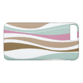 Retrostrepen Case-Mate iPhone Case (Achterkant (Horizontaal))