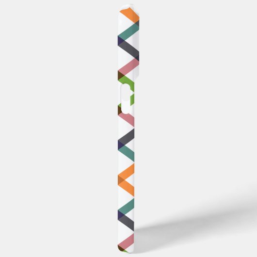 Retrostrepen Case-Mate iPhone Case (Achterkant / Rechts)