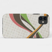 Retrostrepen Case-Mate iPhone Case (Achterkant (horizontaal))