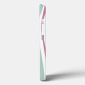 Retrostrepen Case-Mate iPhone Case (Achterkant / Links)