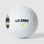 Retrostrepen Golfballen (Logo)
