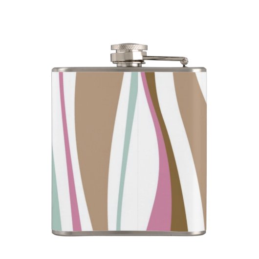 Retrostrepen Heupfles (Achterkant)