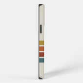 Retrostrepen iPhone Hoesje (Rechterkant)