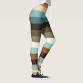 Retrostrepen Leggings (Rechts)