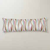 Retrostrepen Lichaamskussen (Achterkant)