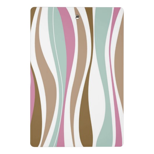 Retrostrepen Mini Klembord (Achterkant)