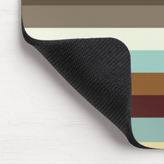 Retrostrepen Muismat (Hoek)