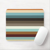 Retrostrepen Muismat (Met muis)