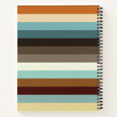 Retrostrepen Notitieboek (Achterkant)