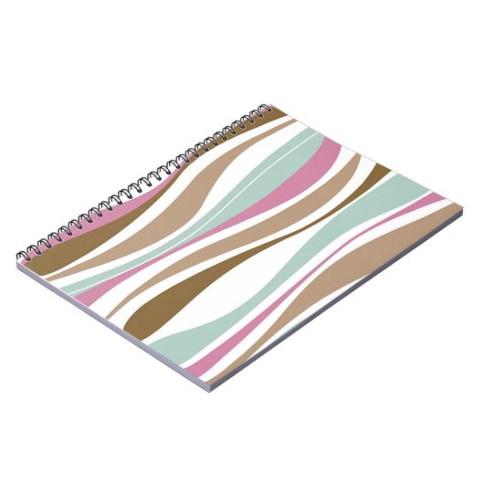 Retrostrepen Notitieboek (Linkerzijde)