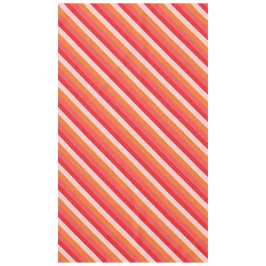 Retrostrepen, ontwerpmodel tafelkleed (Voorkant)